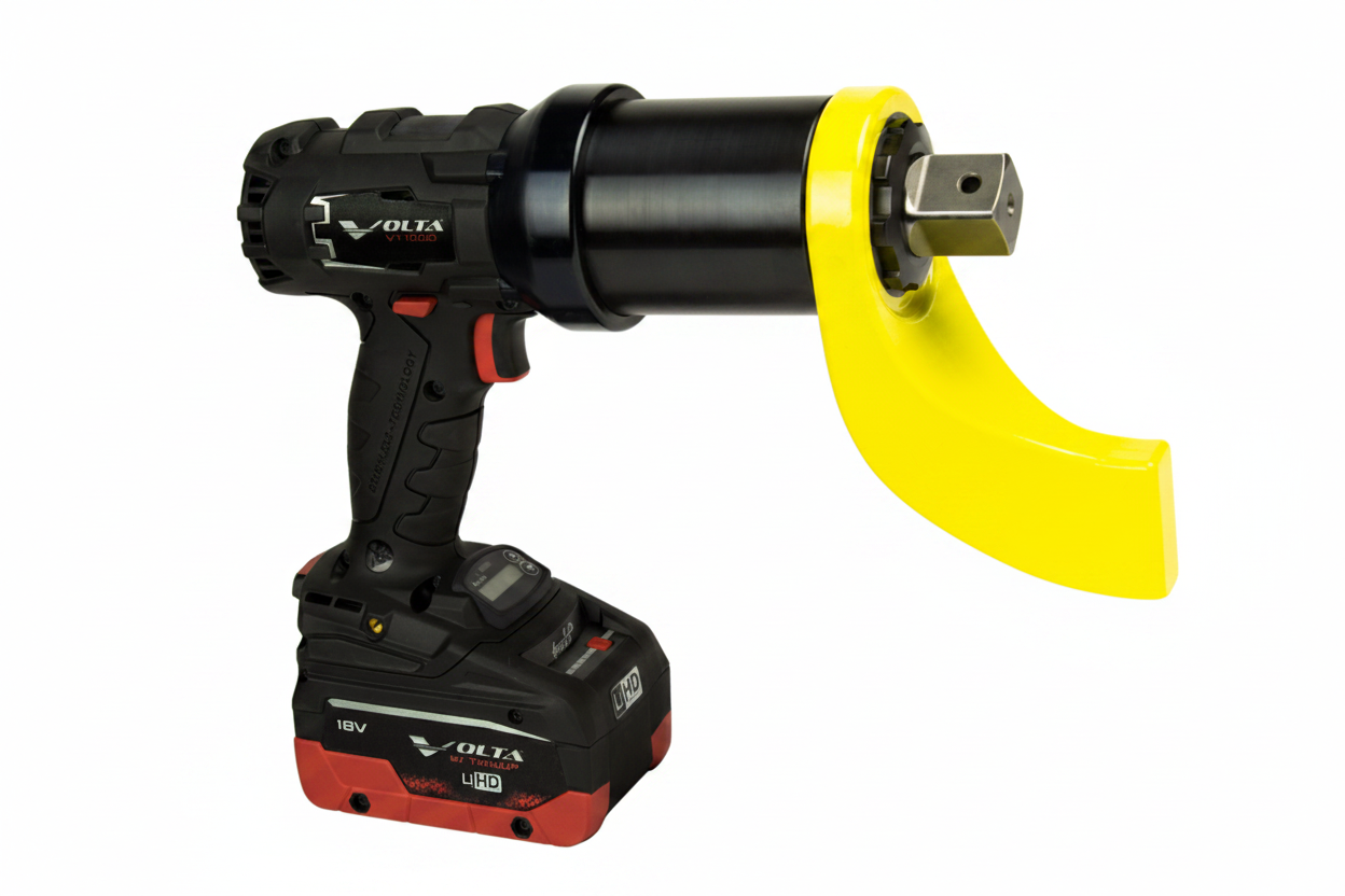 VT-1000 3/4" SD Battery-Powered Torque Wrench Kit  (240-1000lbf-ft)